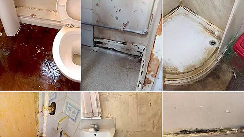 مساكن مزرية توفرها بريطانيا لطالبي اللجوء