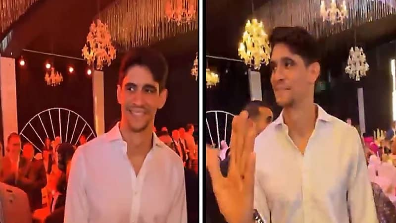 ياسين بونو يرقص في حفل زفاف صديقه.. فيديو