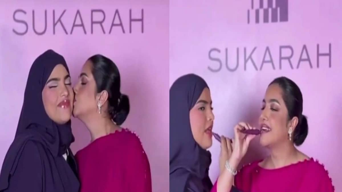 فيديو لطيف للأختين سارة ونجلاء الودعاني