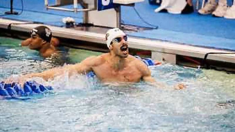 اتحاد السباحة يحذف صور المصري عبد الرحمن سامح عقب دعمه لـ فلسطين .. فيديو