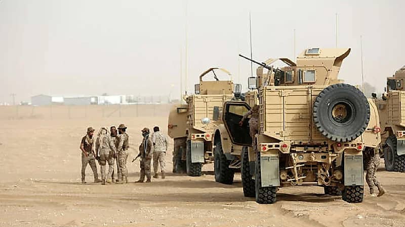 التحالف : مقتل 250 إرهابيا وتدمير 22 آلية عسكرية في مأرب