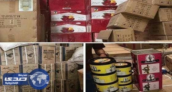 ضبط كميات كبيرة من الدخان مخزنة للتهرب من الضريبة