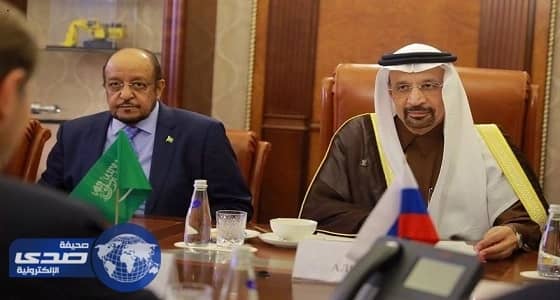 بالصور.. الفالح يجتمع مع وزير الصناعة والتجارة الروسي