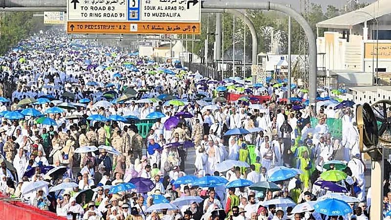الأرصاد: أجواء شديدة الحرارة اليوم في مكة والمشاعر المقدسة
