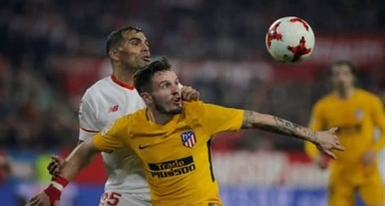 أتليتكو مدريد يودع كأس إسبانيا بعد خسارته من أشبيلية