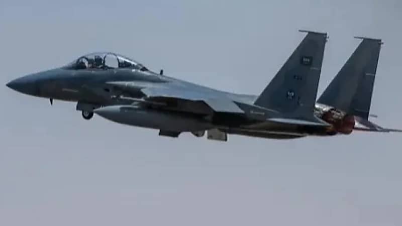 مقاتلة F-15C السعودية تتفوق‬⁩ في تمرين علم الصحراء عن باقي المنظومات القتالية الأخرى