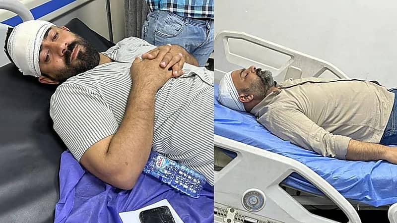 طلاب يعتدون على معلمين بوحشية