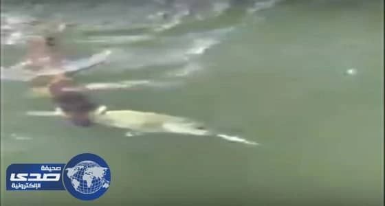 بالفيديو .. سمكة تُحاول سرقة صياد فتلقى جزاءها