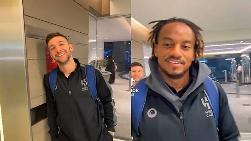 بالفيديو.. موقف طريف بين كاريلو وفييتو مع مشجع هلالي