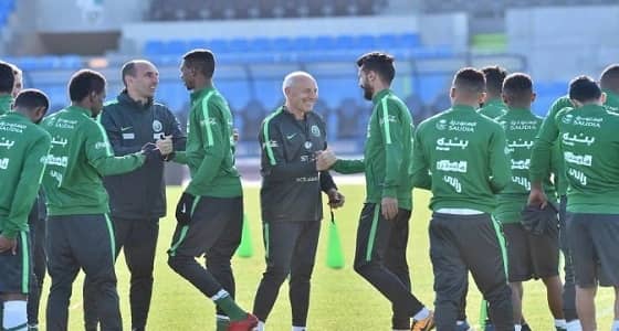 الأخضر يواصل استعداداته لكأس الخليج