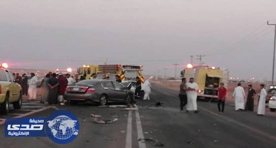 قتيلان ومصاب في حادث تصادم مأساوي على مفرق " الشيحية "