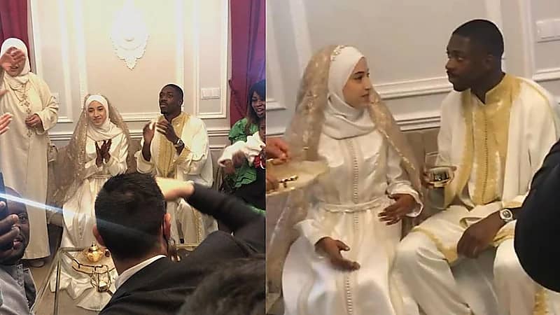 زوجة النجم الفرنسي ديمبلي تنحاز لأصولها المغربية قبل المواجهة التاريخية اليوم