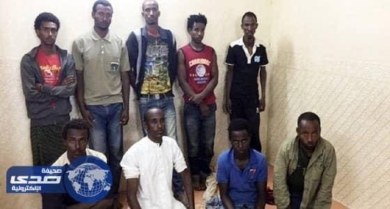 ضبط 9 متسللين إثيوبيين في حملة لمجاهدي تربة على المزارع والبيوت المهجورة
