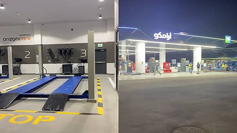 بالفيديو.. أرامكو تحتفل بأولى محطاتها للوقود بالتجزئة