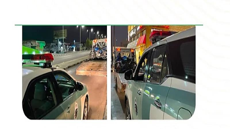 المرور يضبط 526 دراجة آلية مخالفة