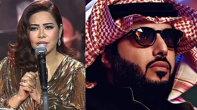 شيرين عبد الوهاب توجه رسالة لـ تركي آل الشيخ في حفل ليالي سعودية مصرية .. فيديو