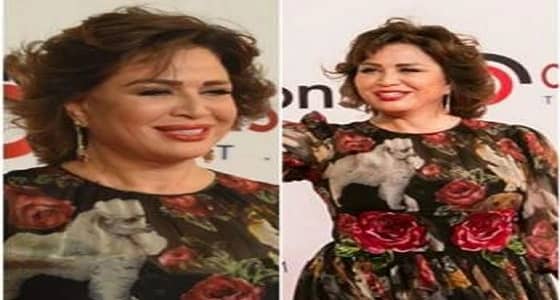 للمرة الثانية.. فستان إلهام شاهين يشعل مواقع التواصل
