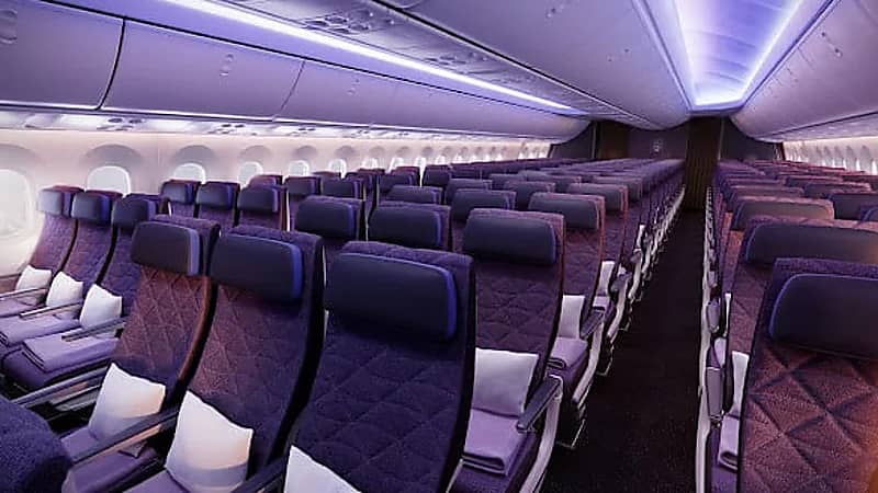 طيران الرياض تسدل الستار عن مقصورات فاخرة في أسطولها الجديد .. صور