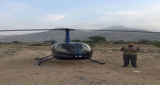 بالصور.. مركز مكافحة الجراد يقوم بعملية مسح واسشكاف الجراد للموسم الشتوي