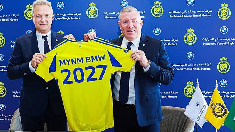 "بي إم دبليو" شريك جديد للنصر حتى 2027