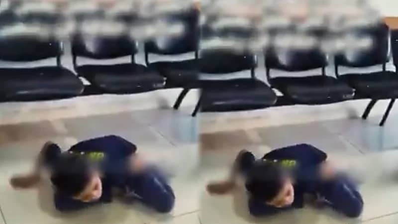 طفل سوري يتعرض للضرب المبرح داخل صالون حلاقة.. فيديو