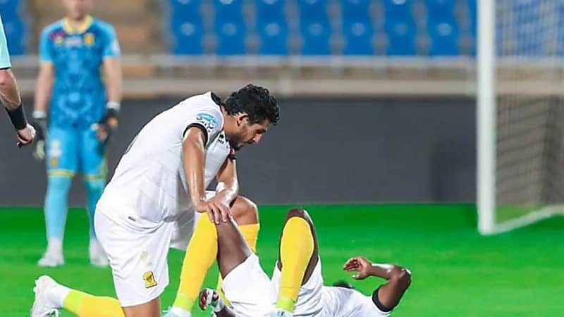 الأشعة تحسم مدة غياب شراحيلي عن فريقه