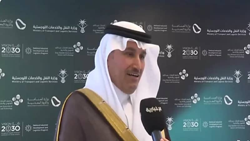 الجاسر: مشروع أرض التجارب لمستقبل النقل يمتد على مساحة 1.5 مليون متر مربع.. فيديو