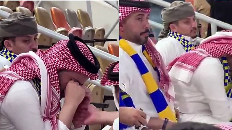 غازي الذيابي ينهار بعد خسارة النصر وخروجه من النخبة الآسيوية.. فيديو