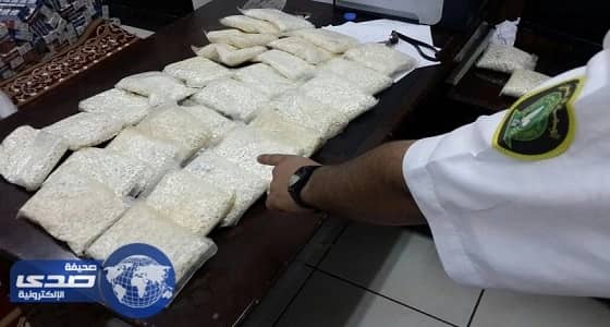 بالصور.. جمرك الخفجي يحبط تهريب 61 ألف حبة كبتاجون