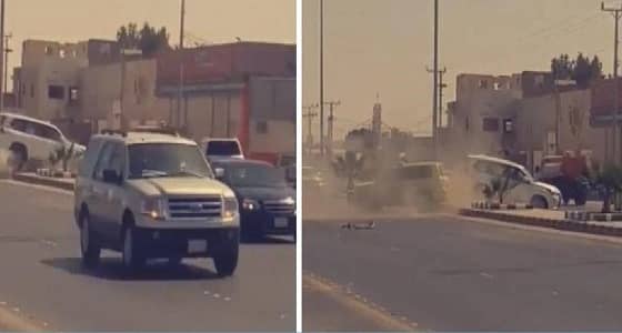 بالفيديو.. تصادم جماعي بعد مرور موكب أمير الرياض بوادي الدواسر