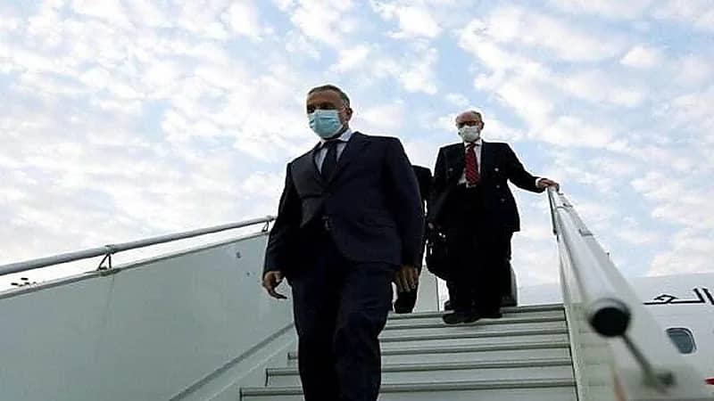 الكاظمي يصل الرياض والأمير محمد بن سلمان في استقباله