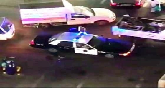 الشرطة تلاحق الهارب من دورية جدة