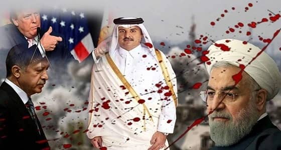 إيران لا تبكي وحدها.. ليلة ترامب الحمراء التي أبكت قطر وتركيا