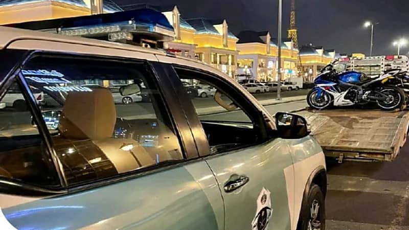 المرور يضبط أكثر من 350 دراجة آلية مخالفة