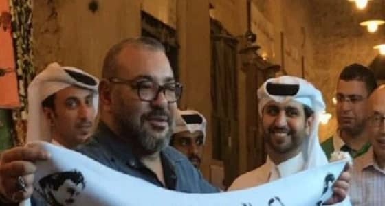 مستشار ملك المغرب عن صورة الوشاح المؤيد لتميم: مفبركة