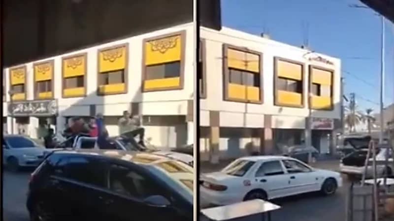 بالفيديو.. مسيرة بالمركبات وإطلاق النار بالهواء احتفالًا بهروب 6 أسرى من سجن إسرائيلي