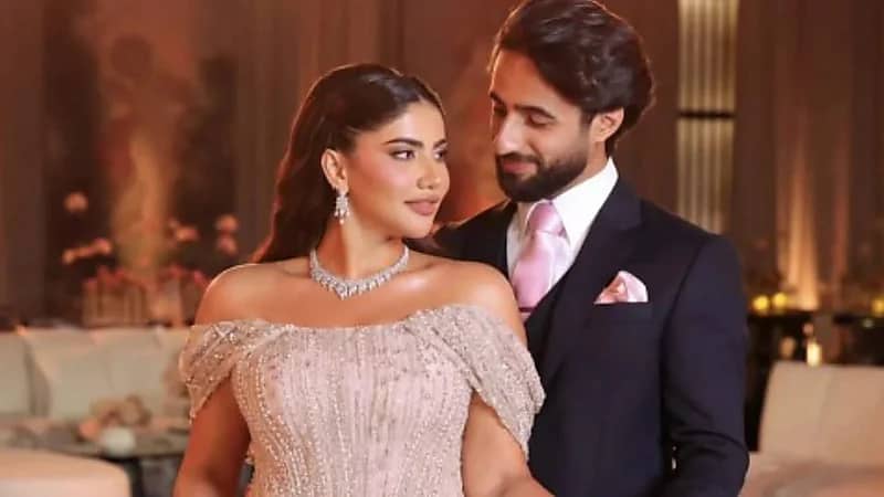 غيرة كريم على خطيبته نور ستارز بسبب الرقصة.. فيديو