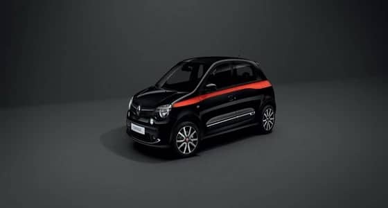 بالصور.. " رينو توينجو " تتألق بخطوط حمراء ولون أسود مثير