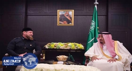 خادم الحرمين الشريفين يستقبل رئيس جمهورية الشيشان