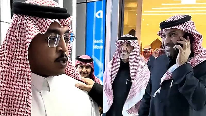 محمد الدريم يستقبل البطل يزيد الراجحي في الرياض