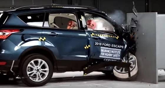 بالفيديو .. فورد سكيب تحصل على تقدير ضعيف في اختبارات التحطم IIHS