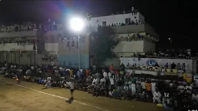 تحدي بين صديقين في جازان ينتهي بمبارة ودية و 15 ألف متفرج .. فيديو