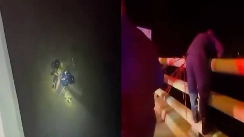 شاب يلقي بنفسه من أعلى جسر الشيخ جابر في الكويت