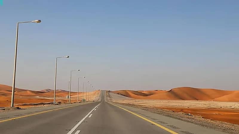 تحديث سرعات طريق الربع الخالي