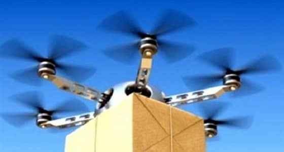 طائرة بدون طيار لإيصال السحور في دبي