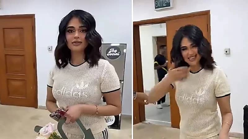 ليالي دهراب تخطف الأنظار برشاقتها في أحدث ظهور لها.. فيديو