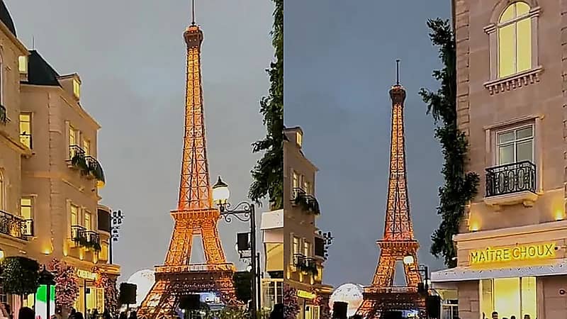 مدينة الرياض بأجواء فرنسية ساحرة .. فيديو