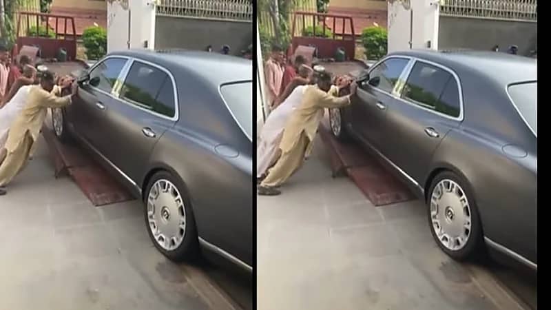 سرقة سيارة فاخرة من بريطانيا والعثور عليها في باكستان