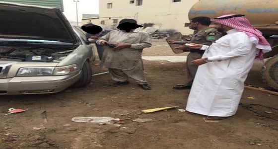 بالصور.. ضبط 23 مخالفة لأنظمة الإقامة والعمل بمحافظة بدر