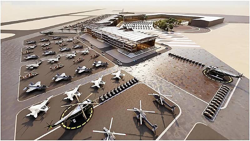 وضع خطة لتوسعة قاعات العرض في معرض الدفاع العالمي بدبي